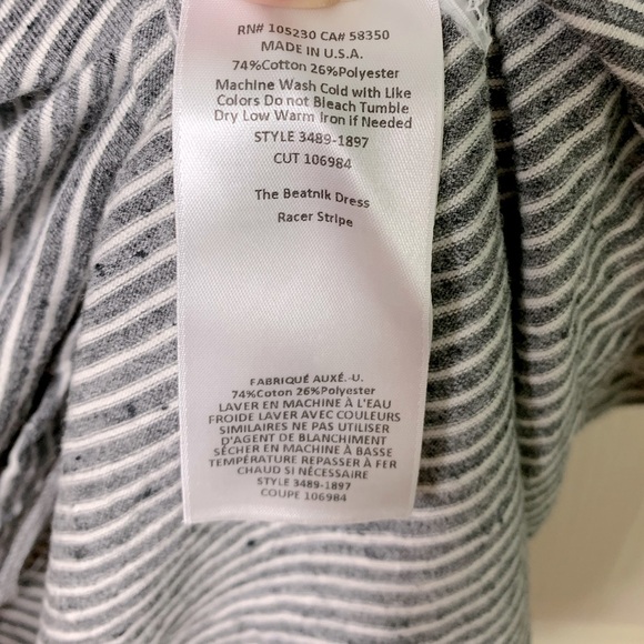 Current/Elliott | The Racer Stripes Beatnik Dress - 2 - Picture 6 of 6